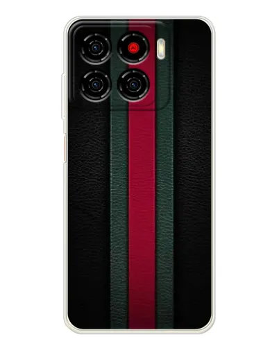 Чехол для ZTE Blade A56 с картинкой «Gucci — неоновая линия»