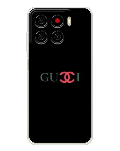 Чехол для ZTE Blade A56 с картинкой «Gucci — красный градиент»