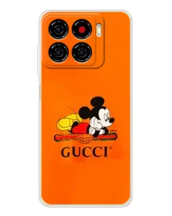 Чехол для ZTE Blade A56 с картинкой «Микки Маус Gucci — оранж» Чехол для ZTE Blade A56 с картинкой «Микки Маус Gucci — оранж»