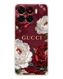 Чехол для ZTE Blade A56 с картинкой «Gucci — бордовые розы» Чехол для ZTE Blade A56 с картинкой «Gucci — бордовые розы»