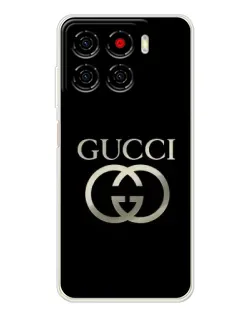 Чехол для ZTE Blade A56 с картинкой «Gucci — золото на черном» Чехол для ZTE Blade A56 с картинкой «Gucci — золото на черном»