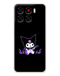 Чехол для ZTE Blade A56 с картинкой «Электрическая Kuromi»
