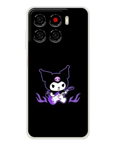 Чехол для ZTE Blade A56 с картинкой «Электрическая Kuromi» Чехол для ZTE Blade A56 с картинкой «Электрическая Kuromi»