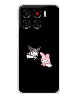 Чехол для ZTE Blade A56 с картинкой «My Melody и Kuromi»