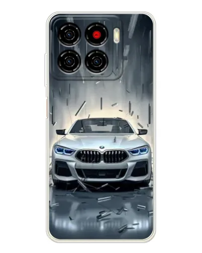 Чехол для ZTE Blade A56 с картинкой «BMW в свете фар» Чехол для ZTE Blade A56 с картинкой «BMW в свете фар»