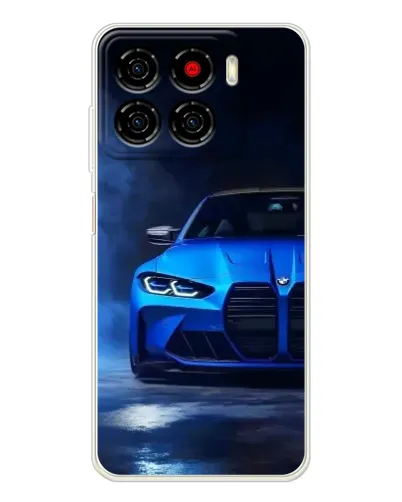 Чехол для ZTE Blade A56 с картинкой «Голубая BMW M4» Чехол для ZTE Blade A56 с картинкой «Голубая BMW M4»