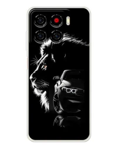 Чехол для ZTE Blade A56 с картинкой «BMW и лев» Чехол для ZTE Blade A56 с картинкой «BMW и лев»
