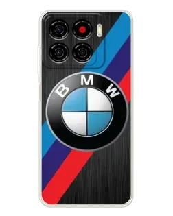Чехол для ZTE Blade A56 с картинкой «BMW M-stripes стиль»