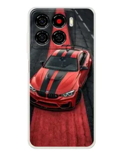 Чехол для ZTE Blade A56 с картинкой «BMW на красной дорожке»