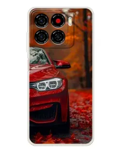 Чехол для ZTE Blade A56 с картинкой «Осенняя BMW M4»