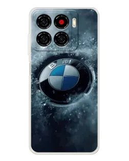 Чехол для ZTE Blade A56 с картинкой «Логотип BMW — лед» Чехол для ZTE Blade A56 с картинкой «Логотип BMW — лед»