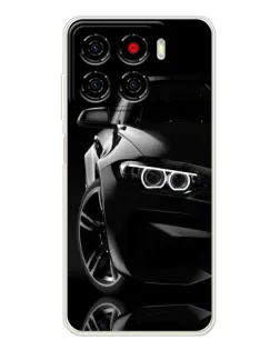 Чехол для ZTE Blade A56 с картинкой «Черная BMW — профиль» Чехол для ZTE Blade A56 с картинкой «Черная BMW — профиль»