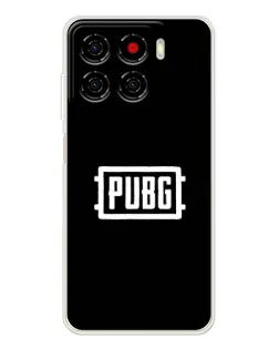 Чохол для ZTE Blade A56 з картинкою «Лого BMW — металевий блиск»