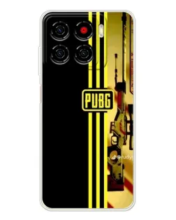 Чохол для ZTE Blade A56 з картинкою «PUBG — камуфляжний шолом»