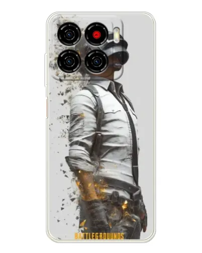 Чехол для ZTE Blade A56 с картинкой «PUBG — боец в пыли» Чехол для ZTE Blade A56 с картинкой «PUBG — боец в пыли»