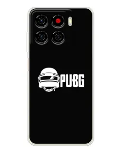 Чехол для ZTE Blade A56 с картинкой «PUBG — классический лого»