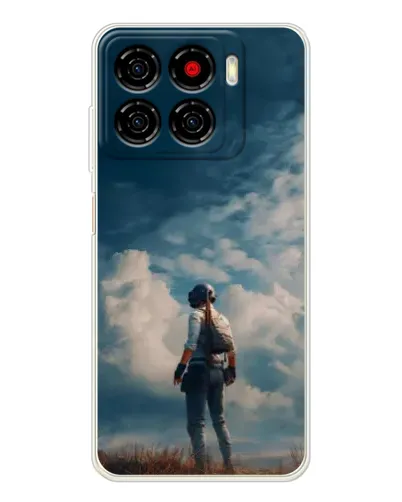Чехол для ZTE Blade A56 с картинкой «Герой PUBG на скале» Чехол для ZTE Blade A56 с картинкой «Герой PUBG на скале»