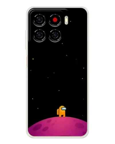 Чехол для ZTE Blade A56 с картинкой «Одинокий герой на планете» Чехол для ZTE Blade A56 с картинкой «Одинокий герой на планете»