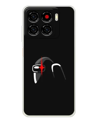 Чехол для ZTE Blade A56 с картинкой «Among Us шлем» Чехол для ZTE Blade A56 с картинкой «Among Us шлем»