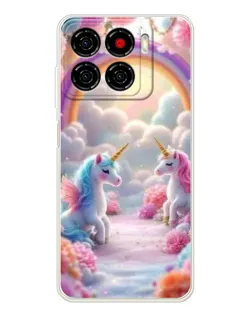 Чехол для ZTE Blade A56 с картинкой «Радуга и единороги» Чехол для ZTE Blade A56 с картинкой «Радуга и единороги»