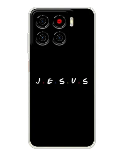 Чехол для ZTE Blade A56 с картинкой «Точки веры J.E.S.U.S.»