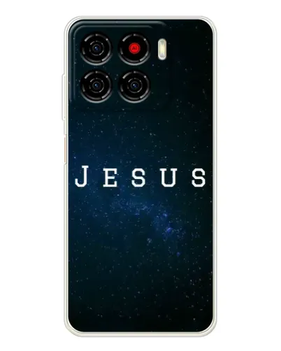 Чехол для ZTE Blade A56 с картинкой «Звездное небо Jesus»