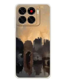 Чехол для ZTE Blade A56 с картинкой «Дорога к вере»