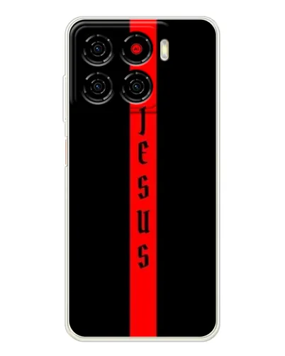 Чехол для ZTE Blade A56 с картинкой «Красная линия веры»