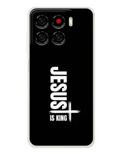 Чехол для ZTE Blade A56 с картинкой «Вертикаль веры Jesus»