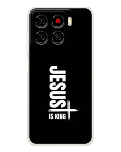 Чехол для ZTE Blade A56 с картинкой «Вертикаль веры Jesus»