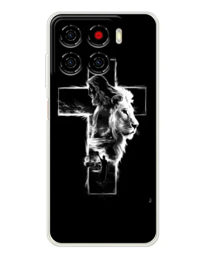 Чехол для ZTE Blade A56 с картинкой «Сияющий крест Jesus» Чехол для ZTE Blade A56 с картинкой «Сияющий крест Jesus»