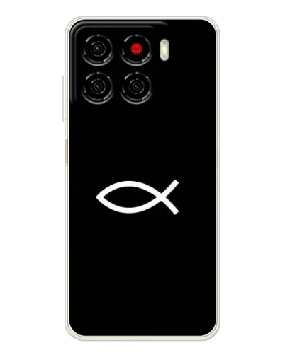Чехол для ZTE Blade A56 с картинкой «Символ рыбы Jesus» Чехол для ZTE Blade A56 с картинкой «Символ рыбы Jesus»