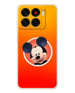 Чехол для ZTE Blade A56 с картинкой «Mickey в круге»
