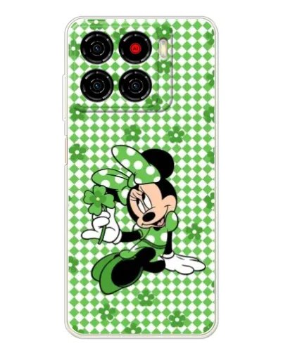 Чехол для ZTE Blade A56 с картинкой «Mickey в клетку»