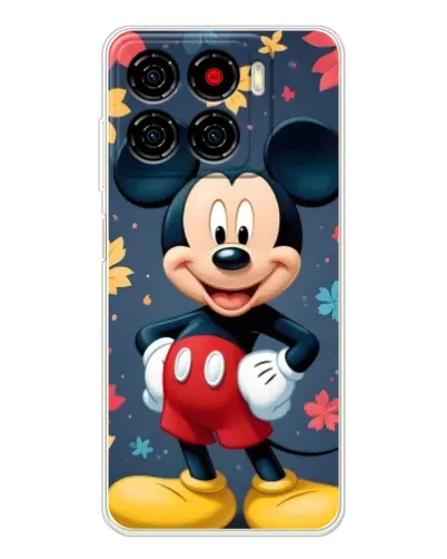 Чехол для ZTE Blade A56 с картинкой «Осенний Mickey Mouse»