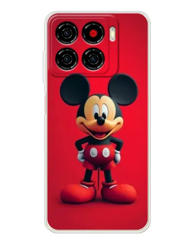 Чехол для ZTE Blade A56 с картинкой «Mickey в полный рост»