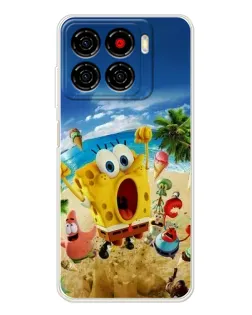 Чехол для ZTE Blade A56 с картинкой «Развлечения на пляже»