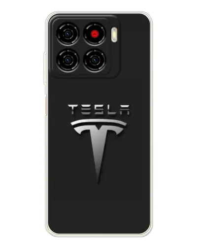 Чехол для ZTE Blade A56 с картинкой «Стальной логотип Tesla» Чехол для ZTE Blade A56 с картинкой «Стальной логотип Tesla»