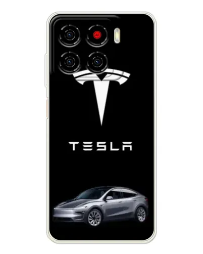 Чехол для ZTE Blade A56 с картинкой «Tesla Model Y» Чехол для ZTE Blade A56 с картинкой «Tesla Model Y»