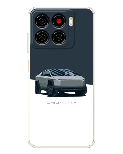 Чехол для ZTE Blade A56 с картинкой «Серебристый Cybertruck Tesla» Чехол для ZTE Blade A56 с картинкой «Серебристый Cybertruck Tesla»