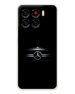 Чехол для ZTE Blade A56 с картинкой «Mercedes — абстрактные линии»
