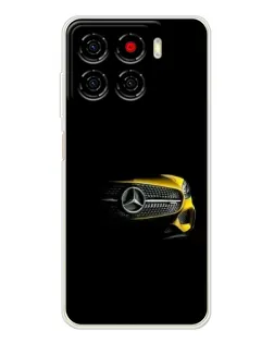 Чехол для ZTE Blade A56 с картинкой «Mercedes — ретро стиль»