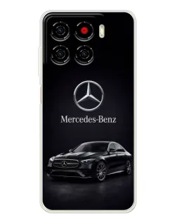Чехол для ZTE Blade A56 с картинкой «Mercedes — решетка радиатора»