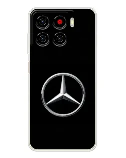 Чехол для ZTE Blade A56 с картинкой «Mercedes классический лого»