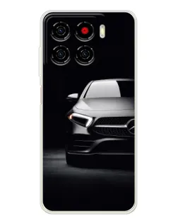 Чехол для ZTE Blade A56 с картинкой «Свет фар Mercedes»