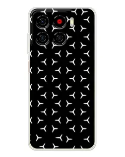 Чехол для ZTE Blade A56 с картинкой «Mercedes паттерн звезд»