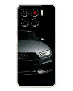 Чехол для ZTE Blade A56 с картинкой «Audi — детализация кузова»
