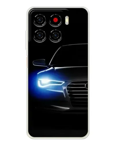 Чехол для ZTE Blade A56 с картинкой «Неоновый взгляд Audi» Чехол для ZTE Blade A56 с картинкой «Неоновый взгляд Audi»