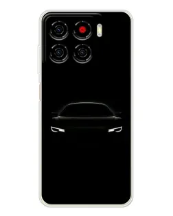 Чехол для ZTE Blade A56 с картинкой «Взгляд Audi в темноте»