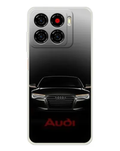 Чехол для ZTE Blade A56 с картинкой «Audi — градиентный контур» Чехол для ZTE Blade A56 с картинкой «Audi — градиентный контур»